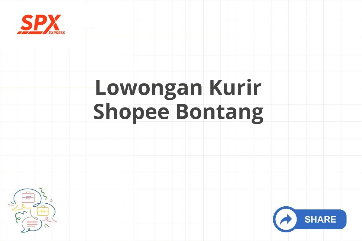 Lowongan Kurir Shopee Bontang