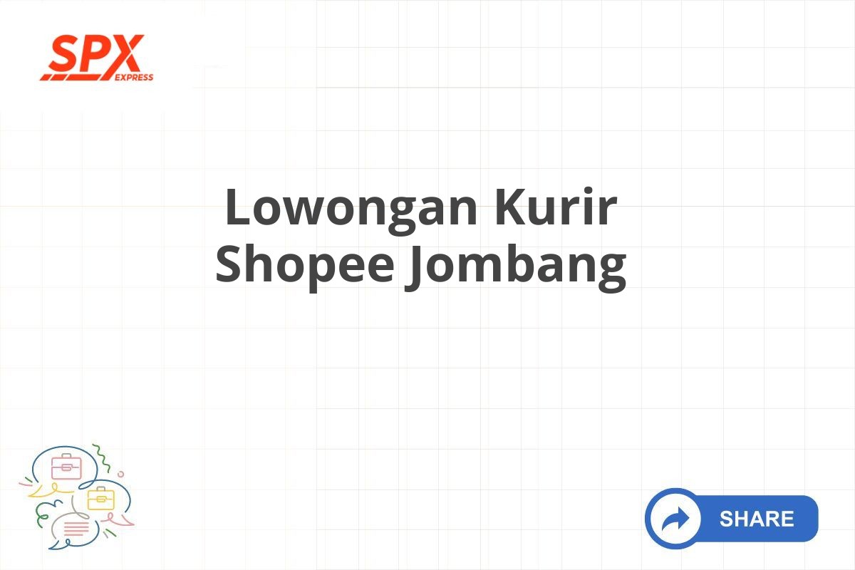 Lowongan Kurir Shopee Jombang