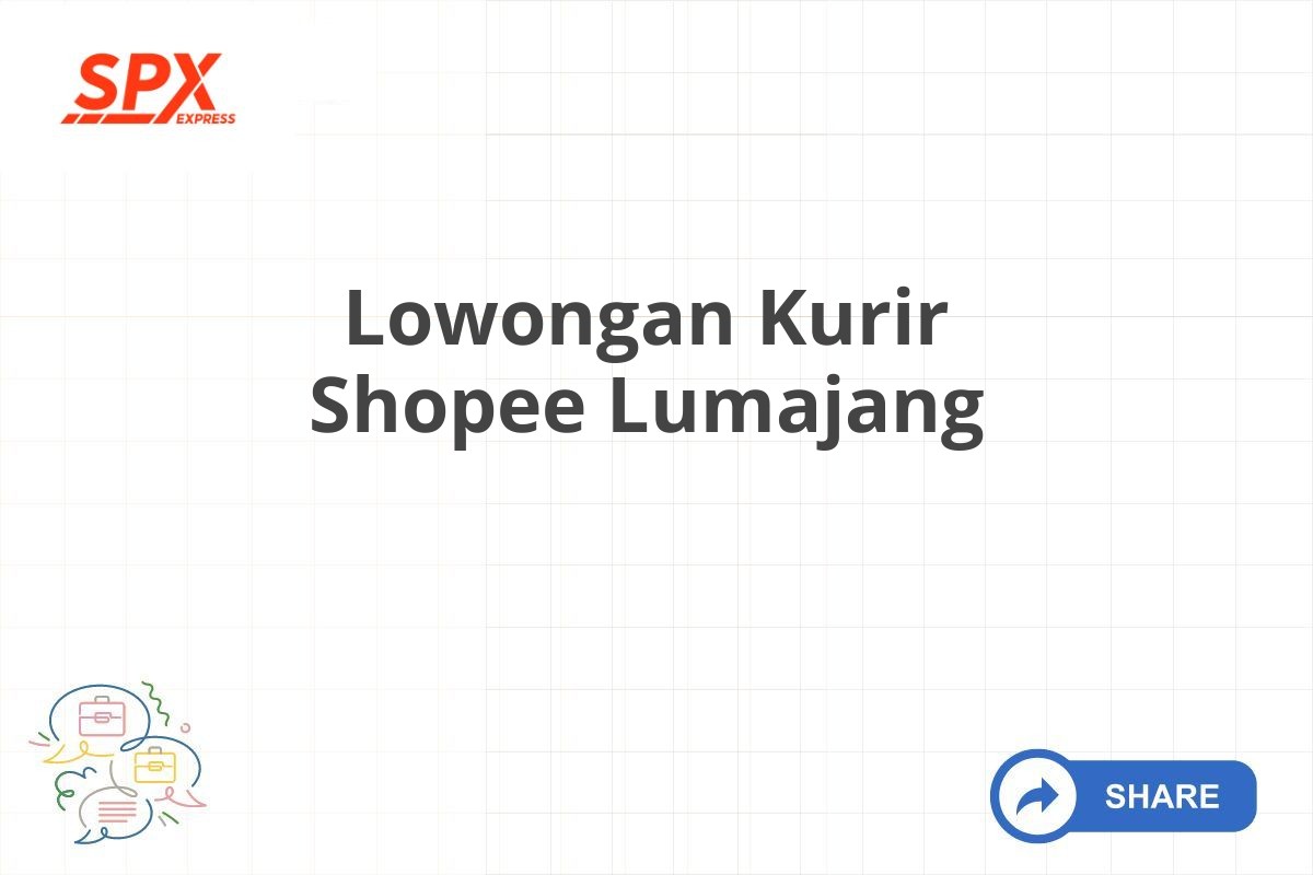 Lowongan Kurir Shopee Lumajang